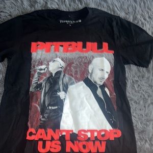 pitbull "can't stop us now" summer tour 2022 shirt